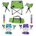 Foldable Table And Chair Set